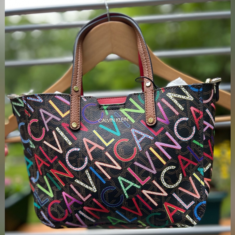 Calvin Klein Dilan Multicolor Logo Bag